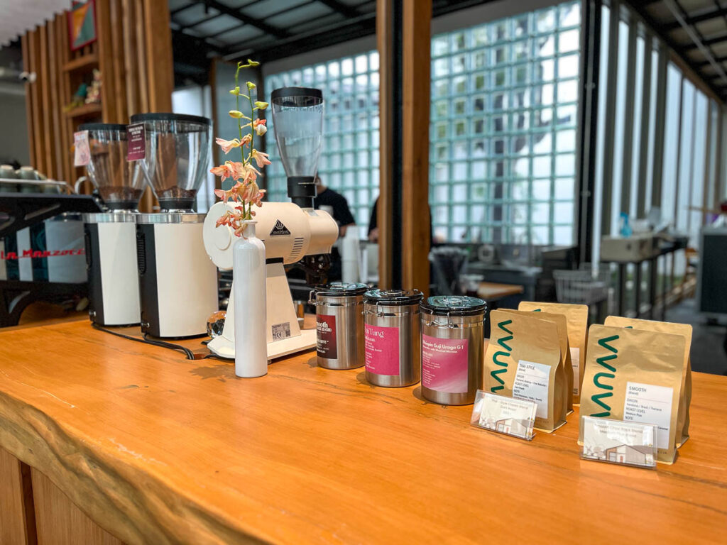 The interior of Vaanaa Cafe &amp; Bistro, Chiang Mai, Thailand