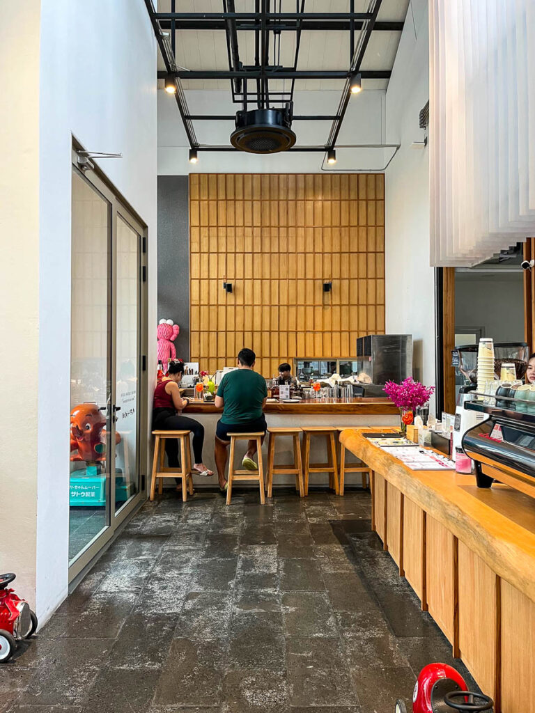 The interior of Vaanaa Cafe &amp; Bistro, Chiang Mai, Thailand