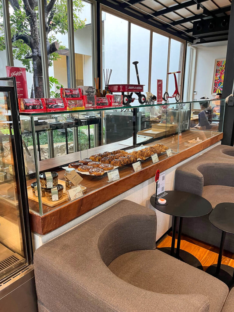 The interior of Vaanaa Cafe &amp; Bistro, Chiang Mai, Thailand