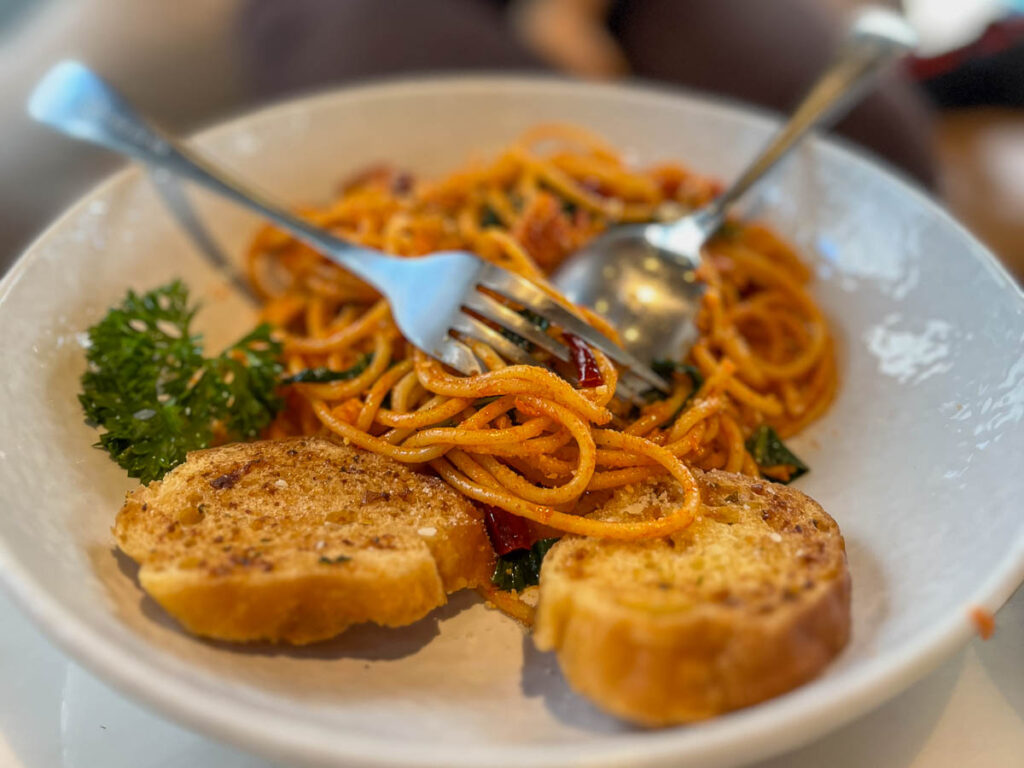 From the menu at Vaanaa Cafe &amp; Bistro, Chiang Mai, Thailand