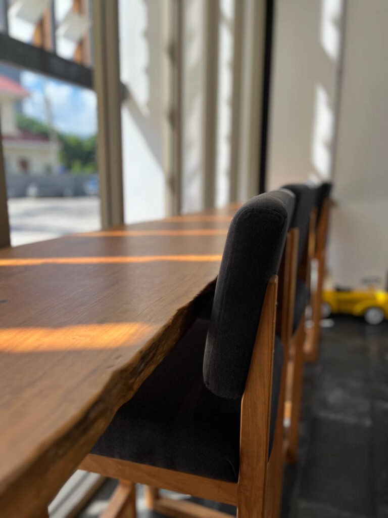 The interior of Vaanaa Cafe &amp; Bistro, Chiang Mai, Thailand