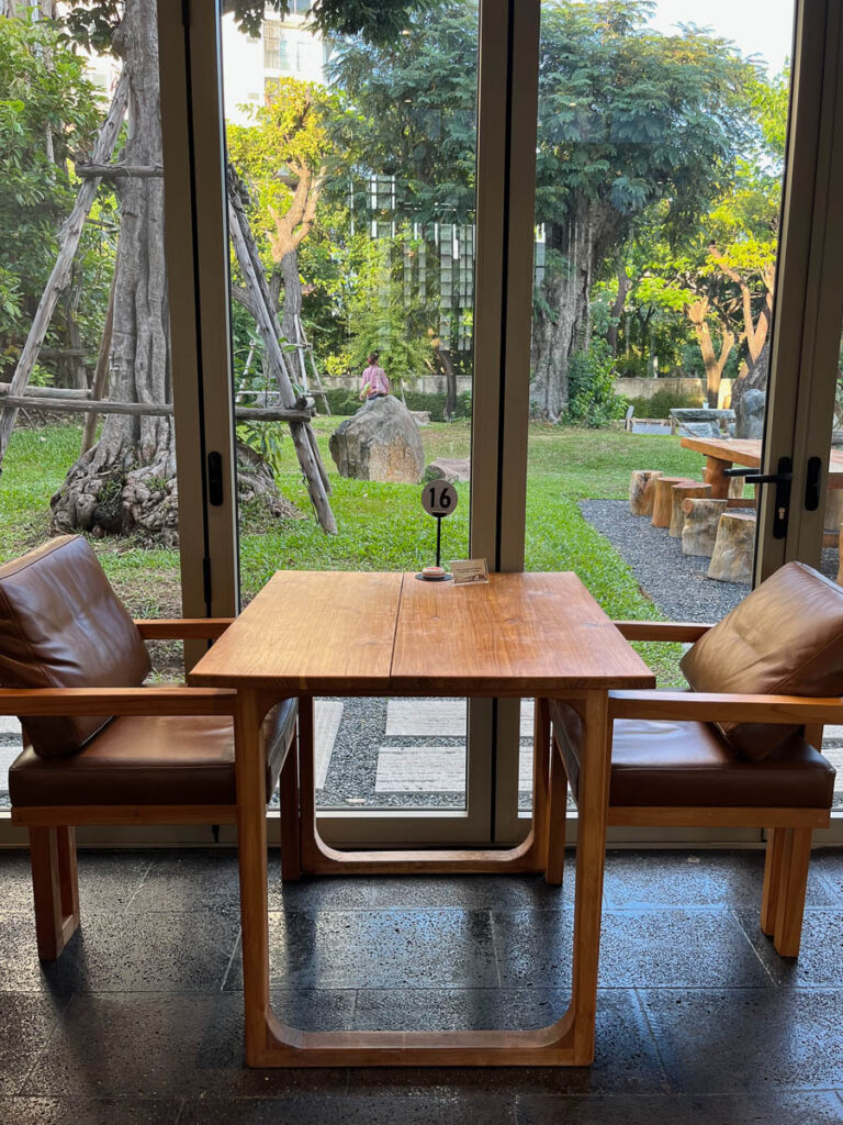 The interior of Vaanaa Cafe &amp; Bistro, Chiang Mai, Thailand