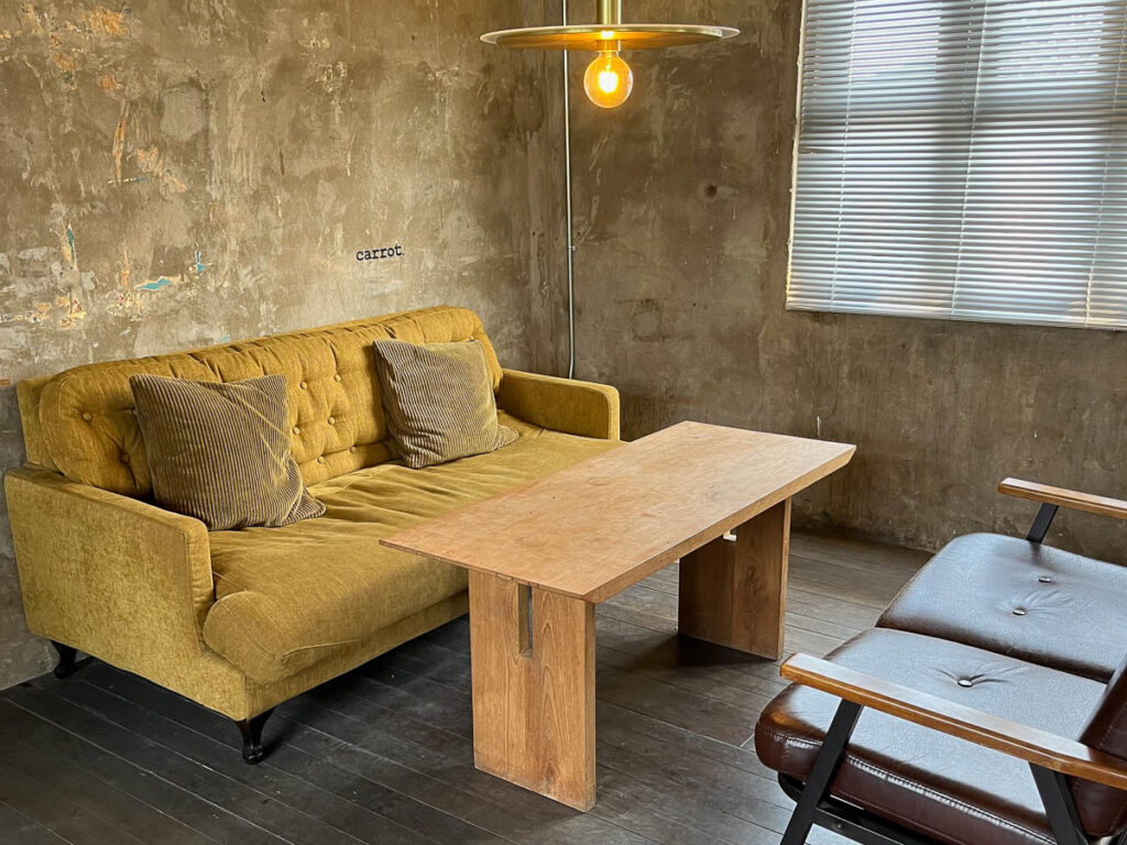 Upstairs at Carrot Coffee CNX, Chiang Mai, Thailand