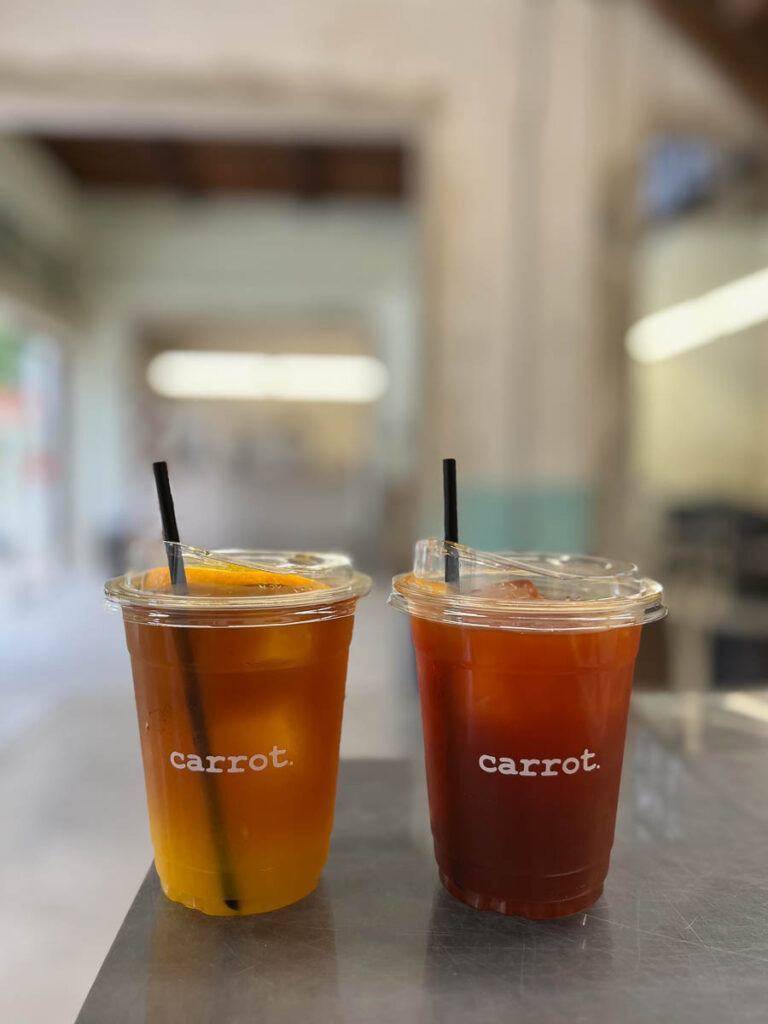 From the menu at Carrot Coffee CNX, Chiang Mai, Thailand