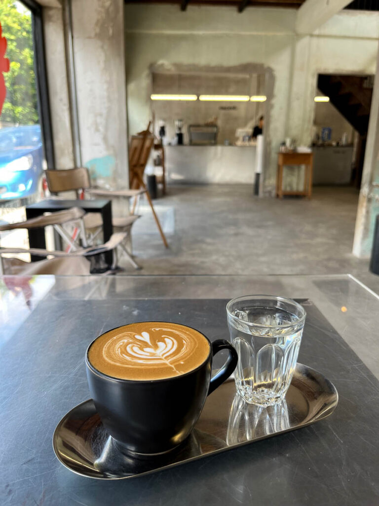 From the menu at Carrot Coffee CNX, Chiang Mai, Thailand