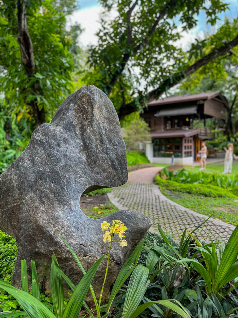 The gardens at Early Owls, Chiang Mai, Thailand