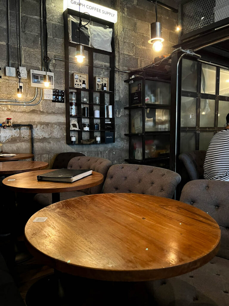 The interior at GRAPH One Nimman, Chiang Mai, Thailand