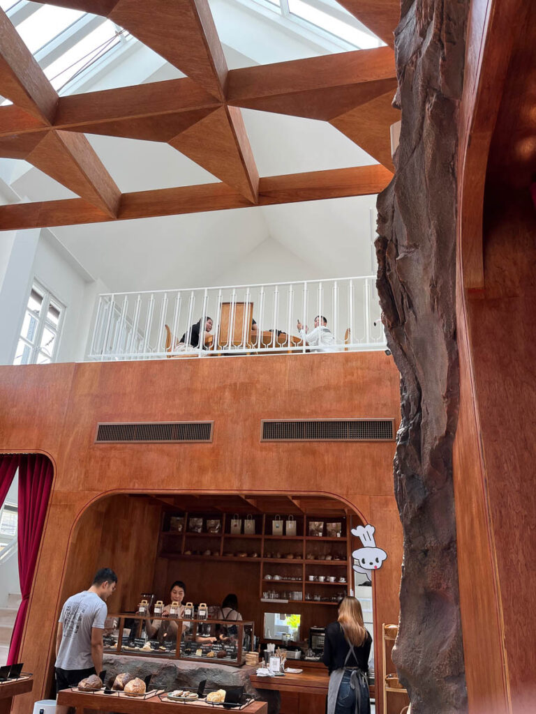 The interior of Robert Bake &amp; Brunch, Chiang Mai, Thailand