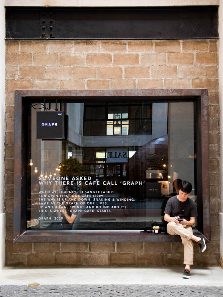 The exterior of GRAPH One Nimman, Chiang Mai, Thailand