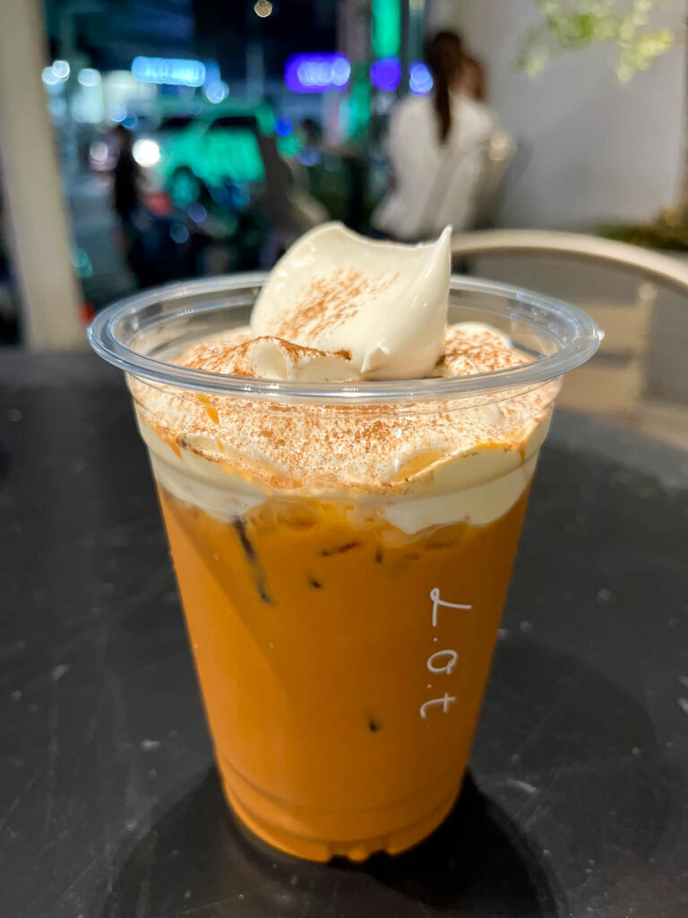 From the menu at Lot Of Taste (LOT), Chiang Mai, Thailand