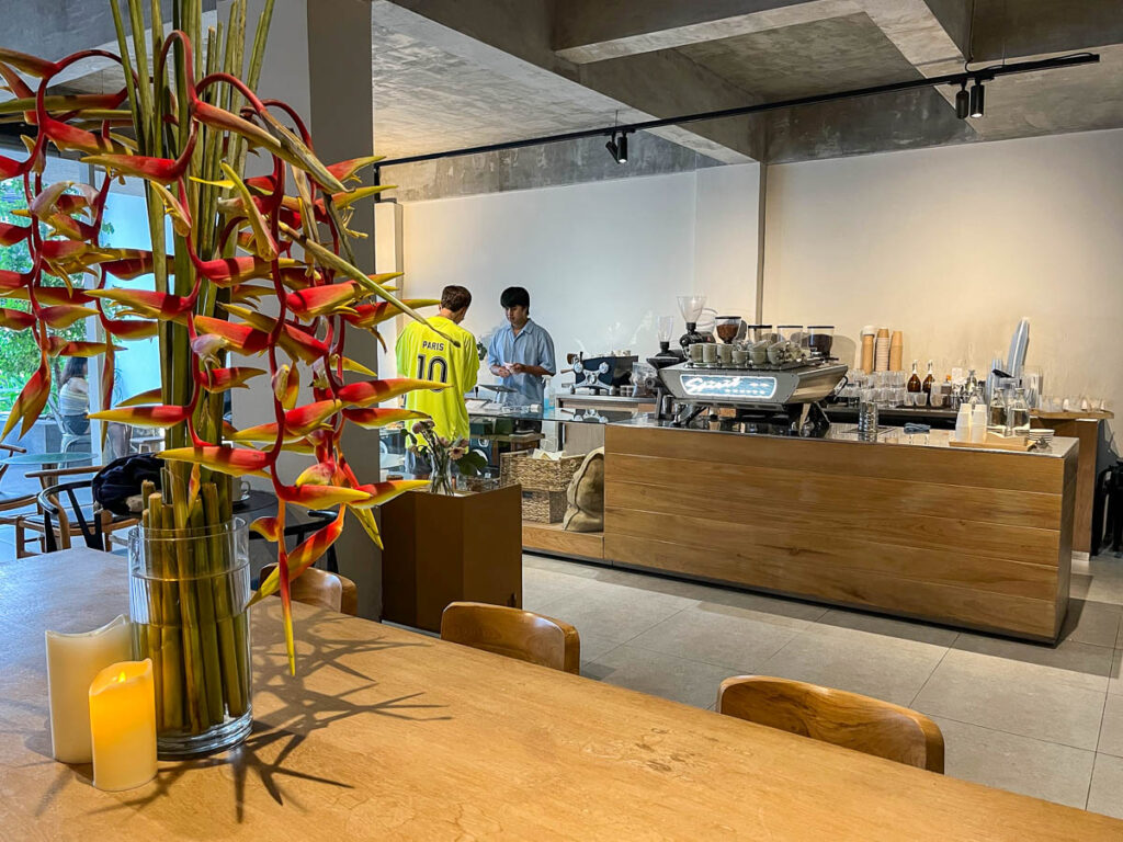 The interior of Lot Of Taste (LOT), Chiang Mai, Thailand