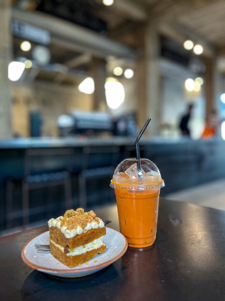 Food &amp; drink at The Baristro At Train Station, Chiang Mai, Thailand