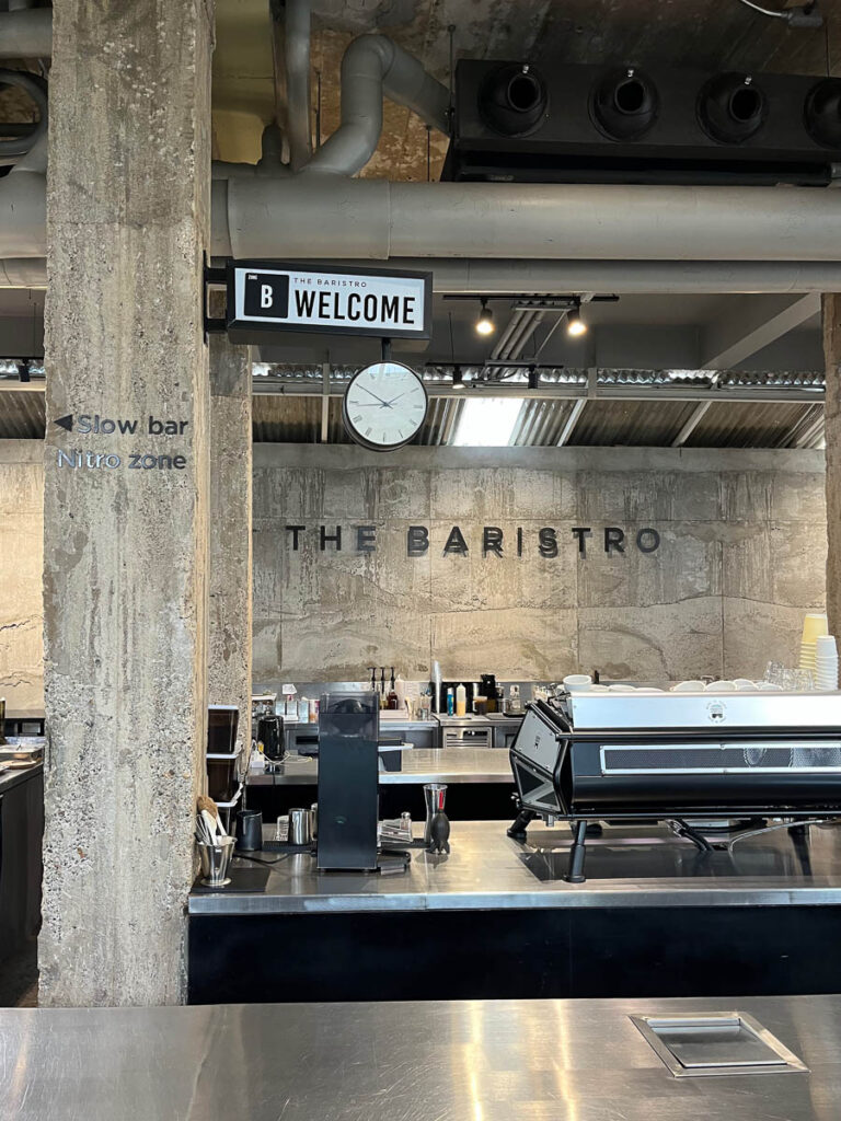 The interior of The Baristro At Train Station, Chiang Mai, Thailand