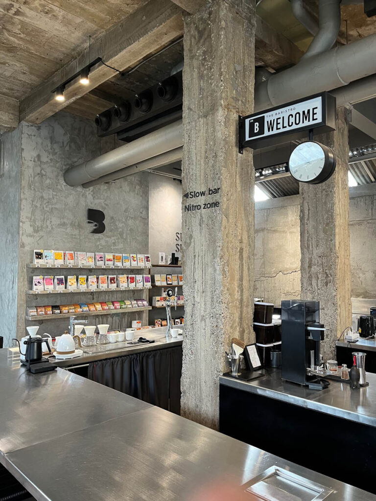 The interior of The Baristro At Train Station, Chiang Mai, Thailand
