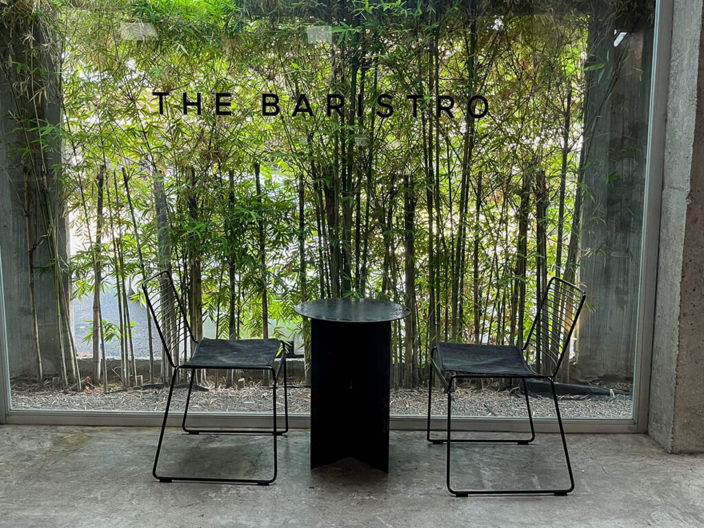 The interior of The Baristro At Train Station, Chiang Mai, Thailand