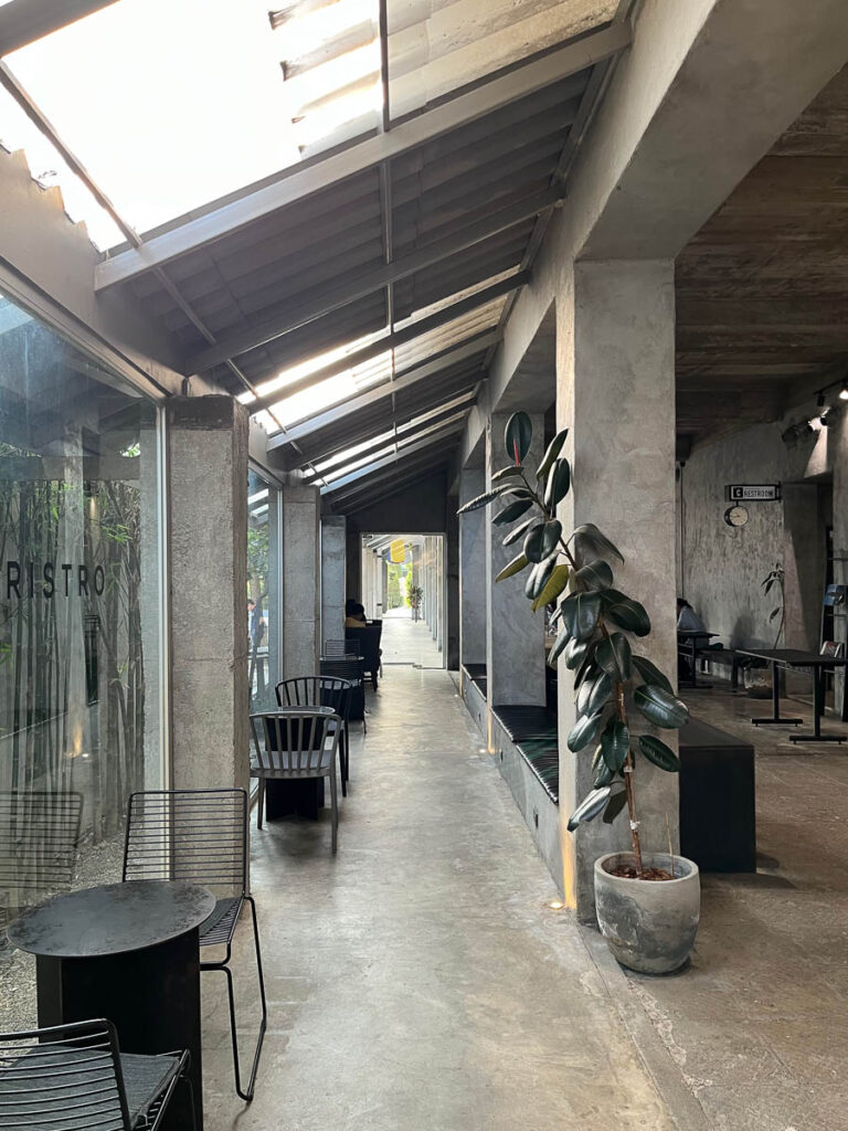 The interior of The Baristro At Train Station, Chiang Mai, Thailand