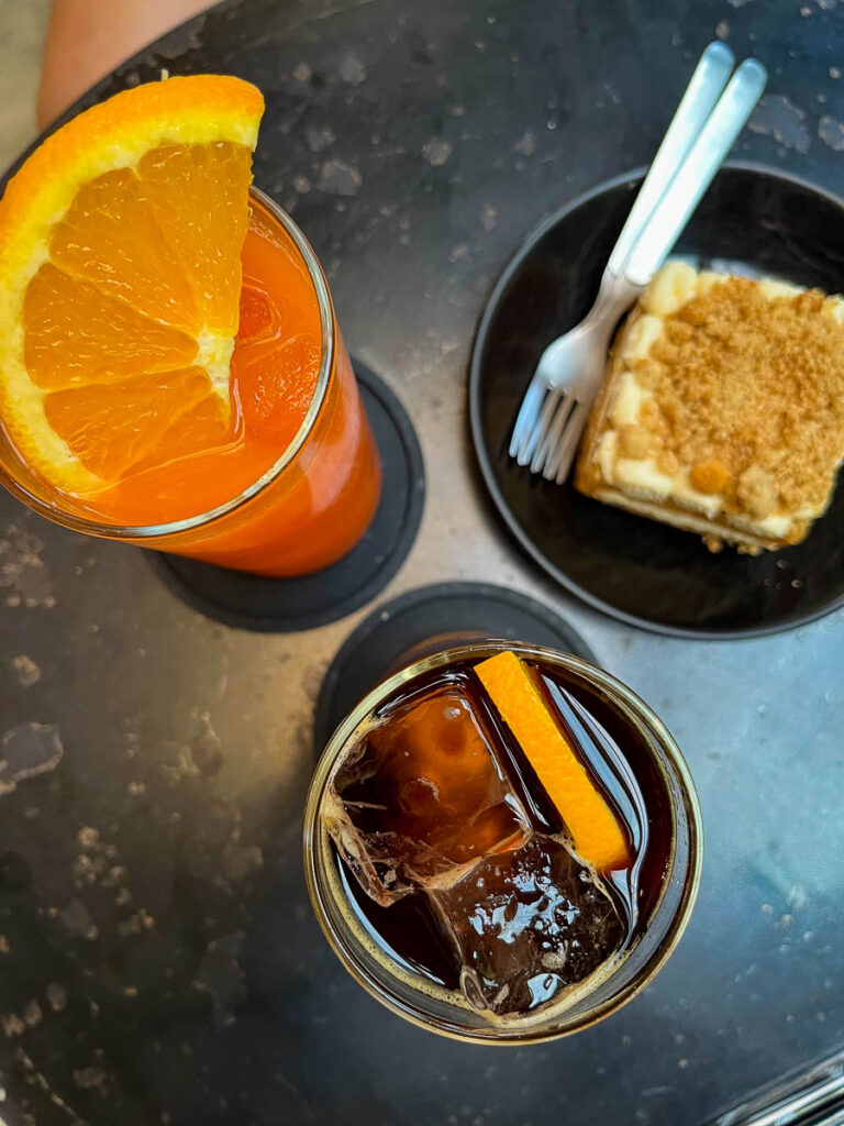 Food &amp; drink at The Baristro At Train Station, Chiang Mai, Thailand