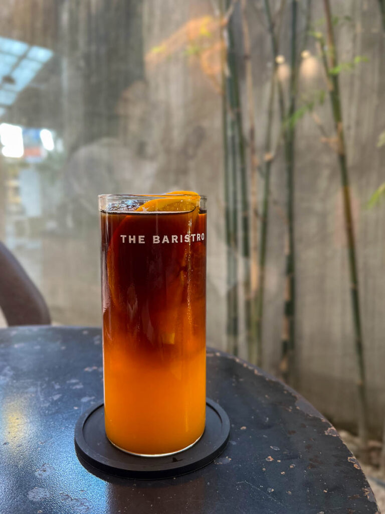 Food &amp; drink at The Baristro At Train Station, Chiang Mai, Thailand