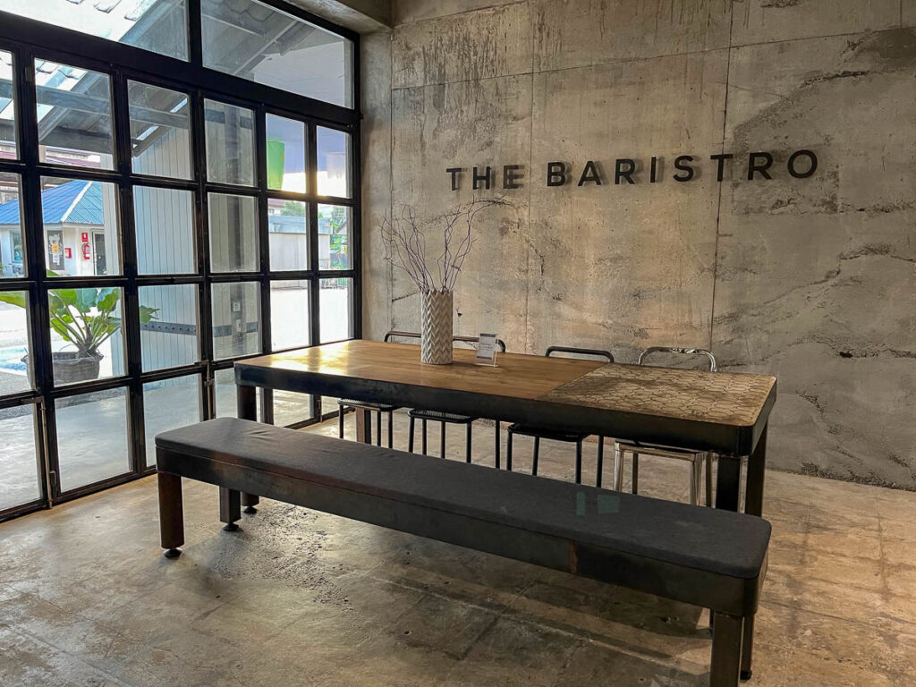 The interior of The Baristro At Train Station, Chiang Mai, Thailand