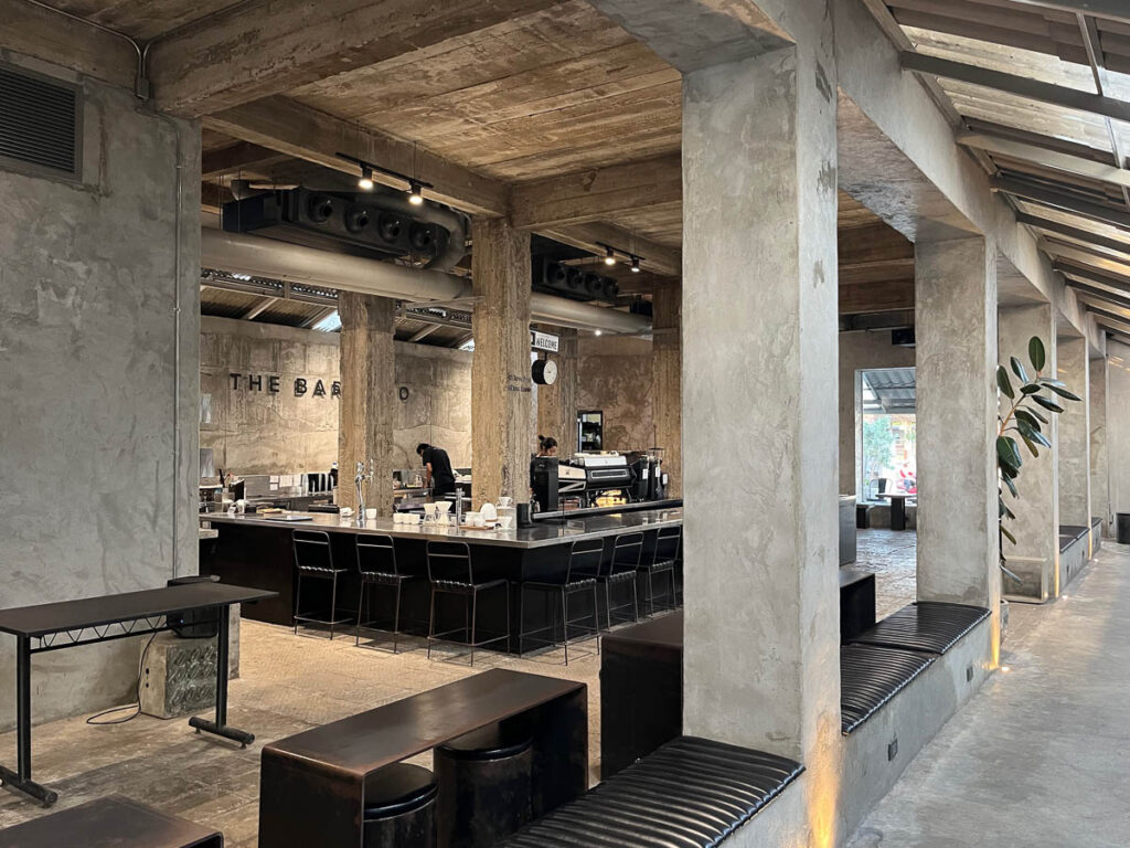 The interior of The Baristro At Train Station, Chiang Mai, Thailand