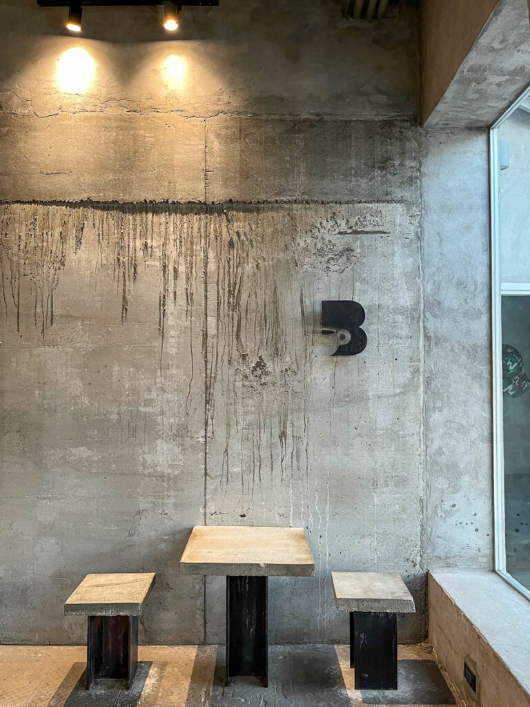 The interior of The Baristro At Train Station, Chiang Mai, Thailand