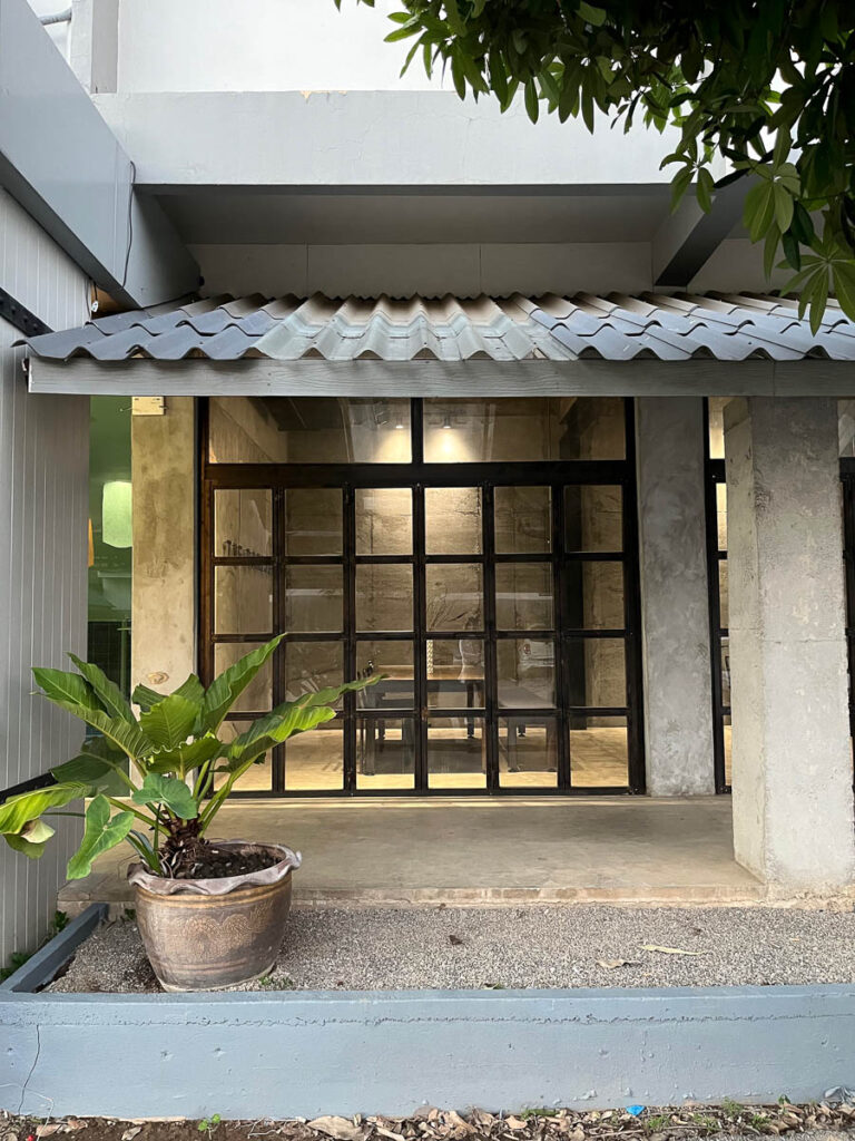Outside at The Baristro At Train Station, Chiang Mai, Thailand