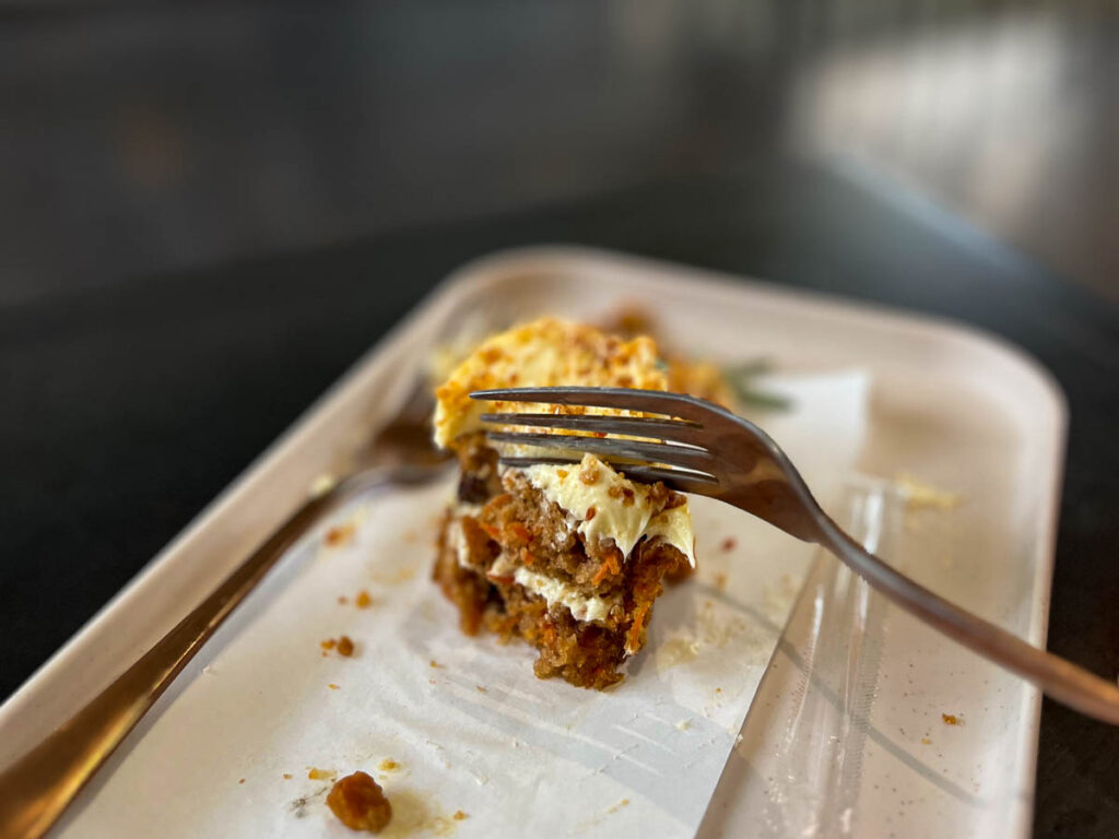 From the menu at Carrot Coffee CNX, Chiang Mai, Thailand