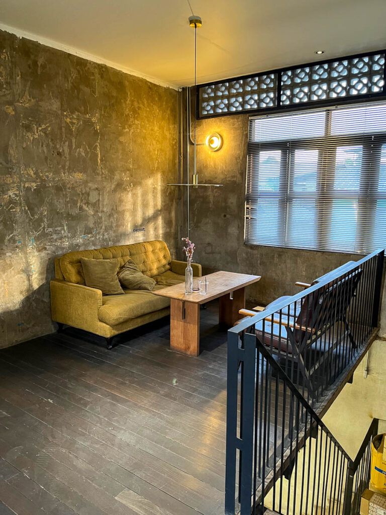 Upstairs at Carrot Coffee CNX, Chiang Mai, Thailand