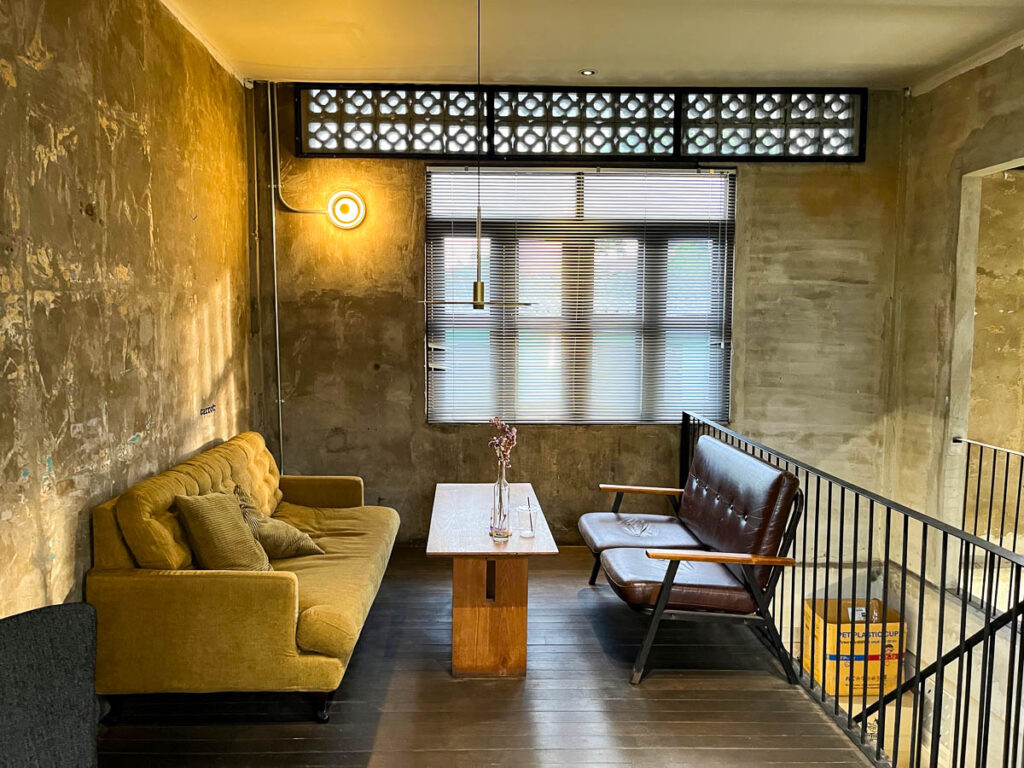 Upstairs at Carrot Coffee CNX, Chiang Mai, Thailand