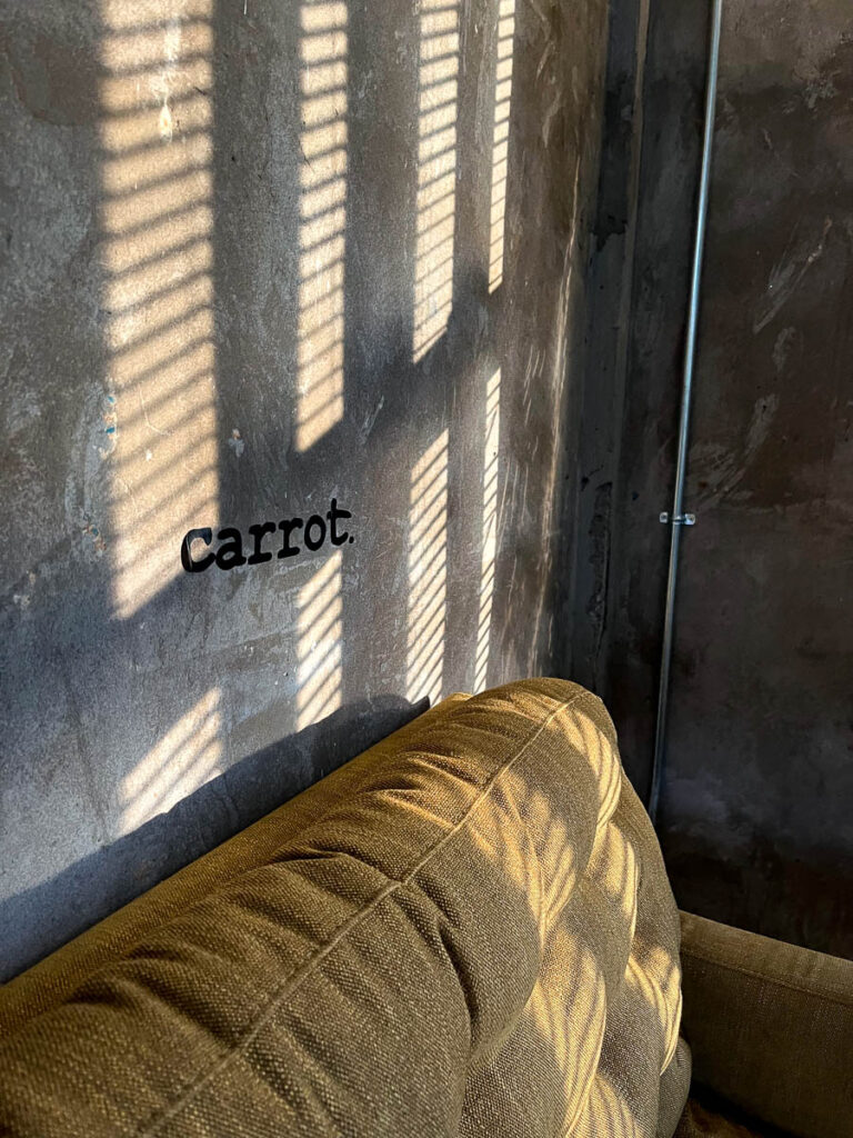 Upstairs at Carrot Coffee CNX, Chiang Mai, Thailand