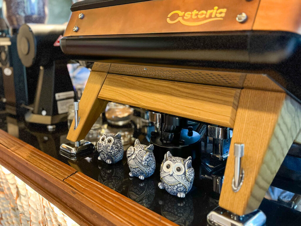 The interior of Early Owls Cafe, Chiang Mai, Thailand