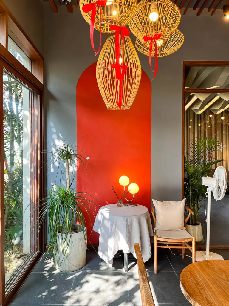 The interior of ORB Cafe, Chiang Mai, Thailand