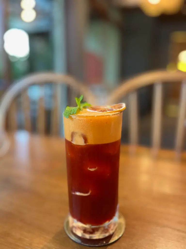 From the menu at ORB Cafe, Chiang Mai, Thailand