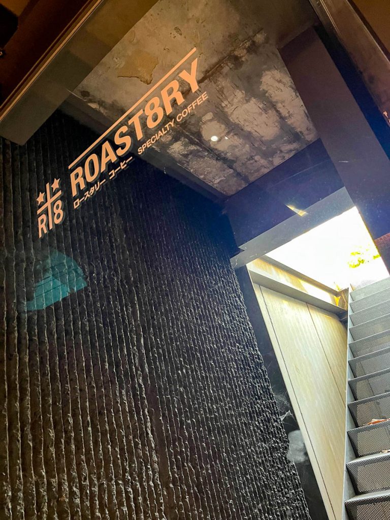 The interior of Roast8ry Coffee Flagship Store, Chiang Mai, Thailand