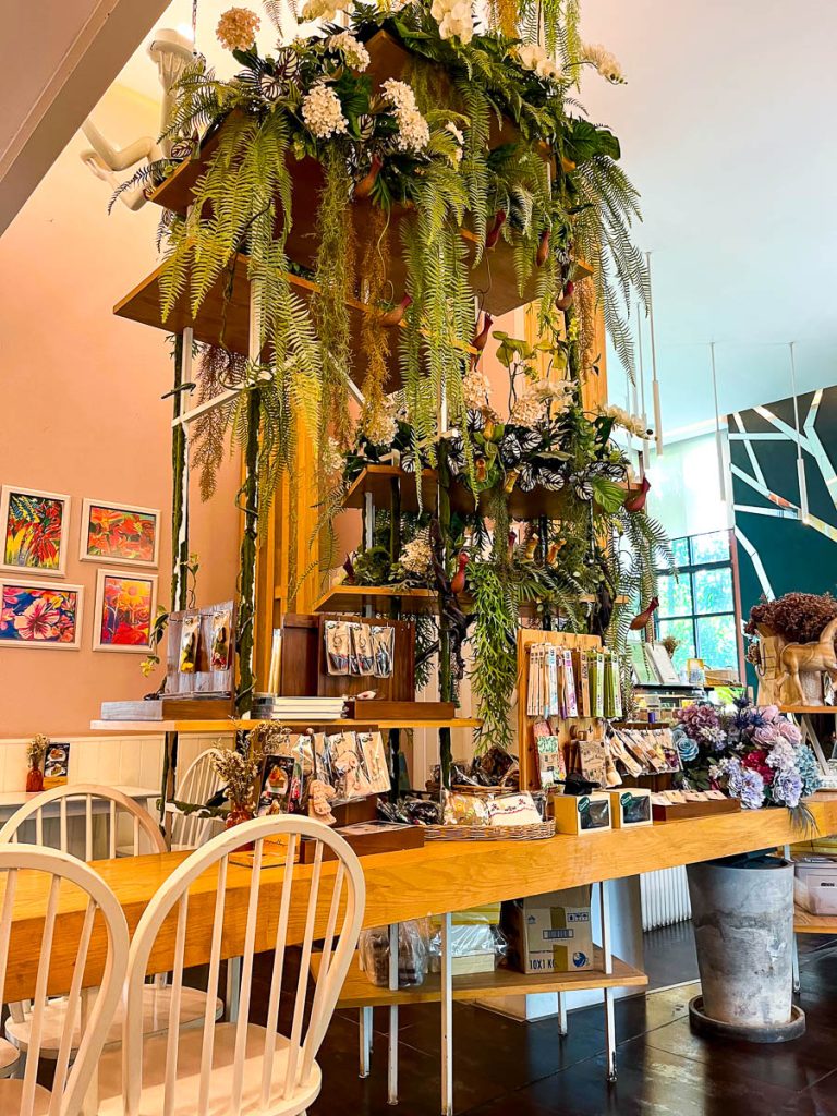 The interior of Caramellow Cafe, Chiang Mai, Thailand