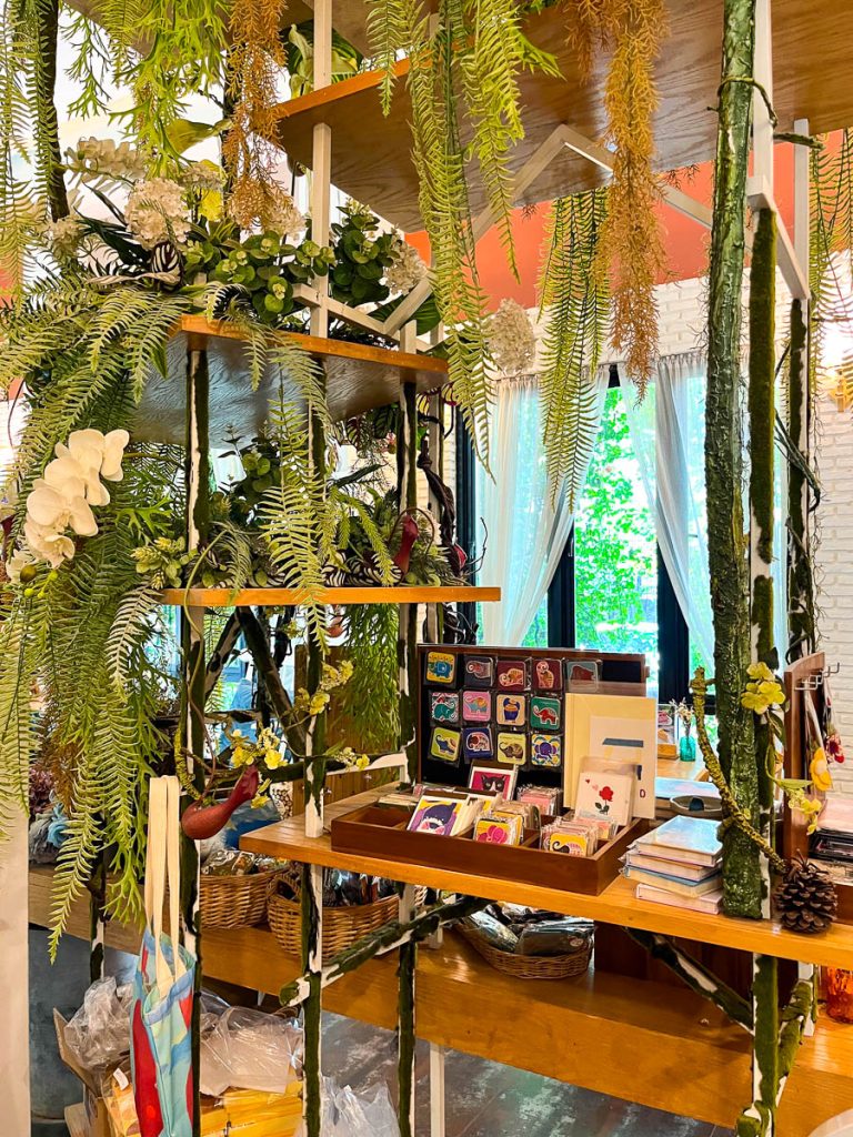 The interior of Caramellow Cafe, Chiang Mai, Thailand