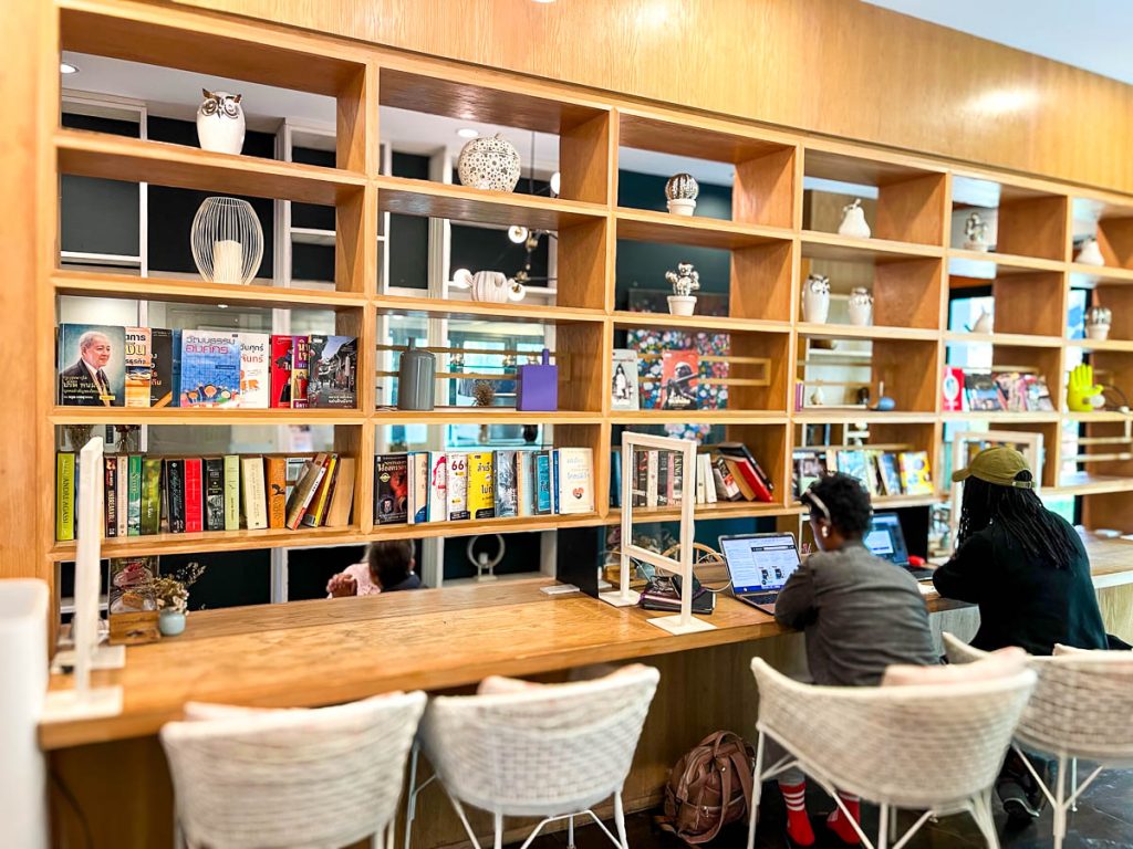 The interior of Caramellow Cafe, Chiang Mai, Thailand