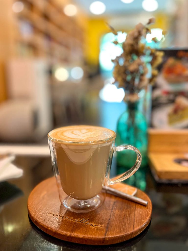 From the menu at Caramellow Cafe, Chiang Mai, Thailand