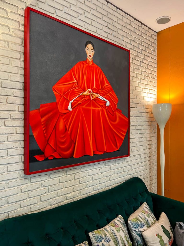 The interior of Caramellow Cafe, Chiang Mai, Thailand