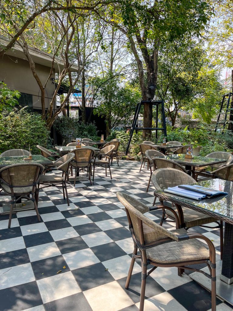 The Garden at Caramellow Cafe, Chiang Mai, Thailand