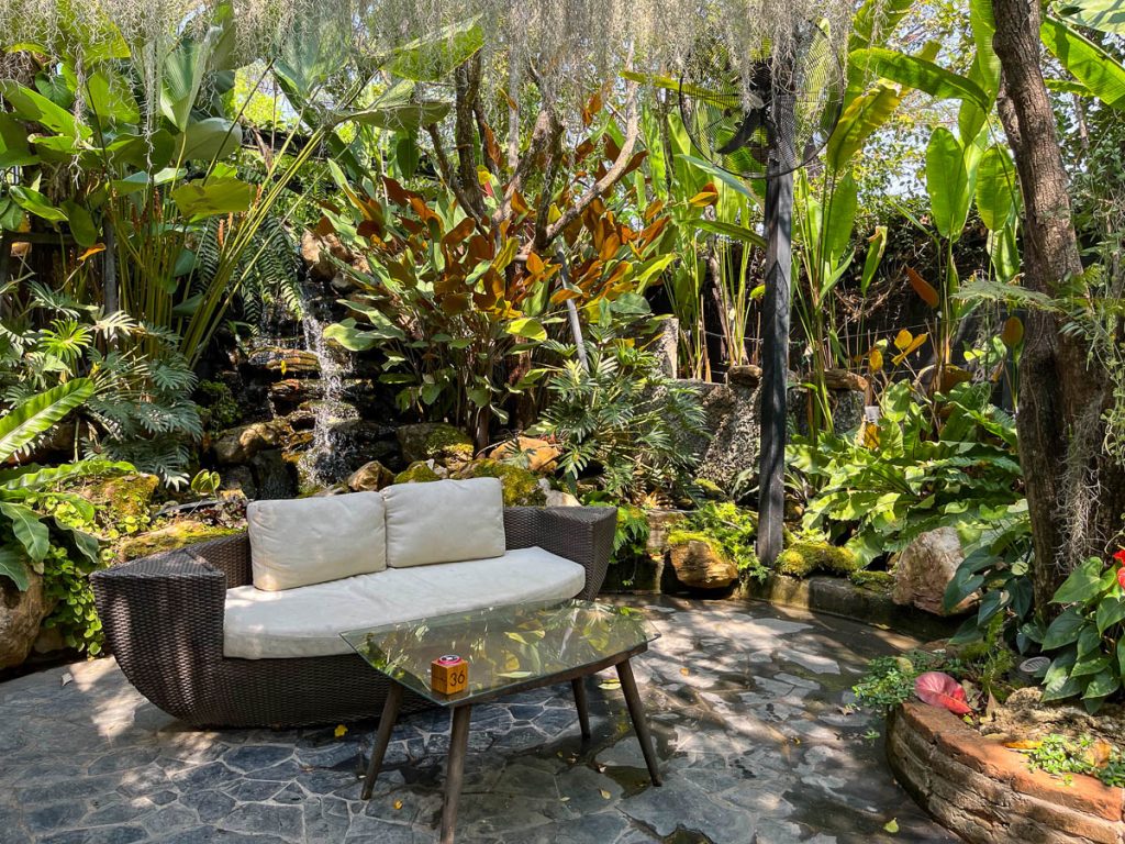 The Garden at Caramellow Cafe, Chiang Mai, Thailand