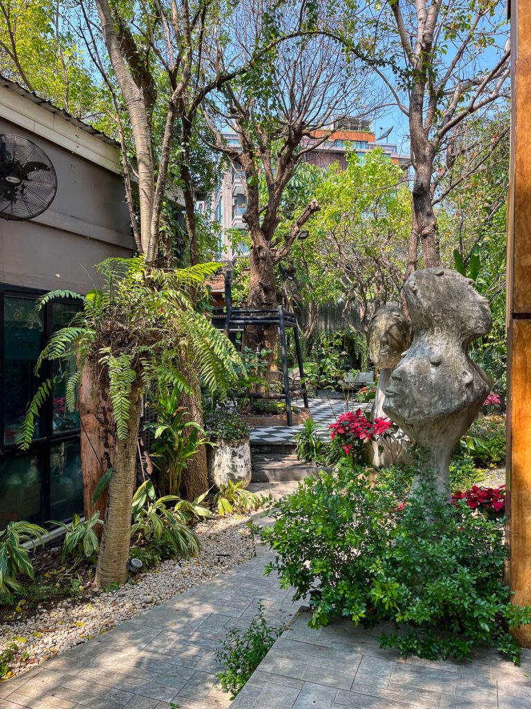 The Garden at Caramellow Cafe, Chiang Mai, Thailand