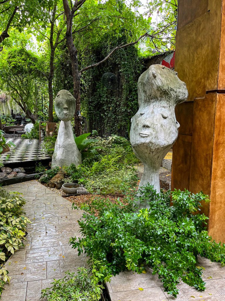 The Garden at Caramellow Cafe, Chiang Mai, Thailand