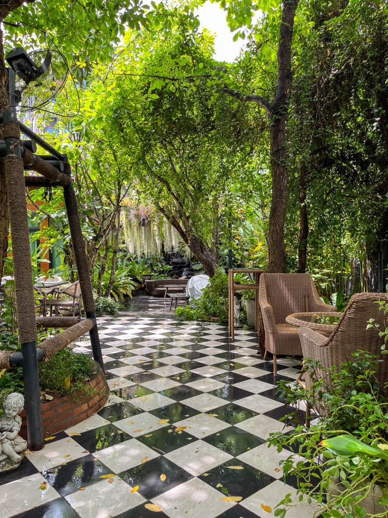 The Garden at Caramellow Cafe, Chiang Mai, Thailand