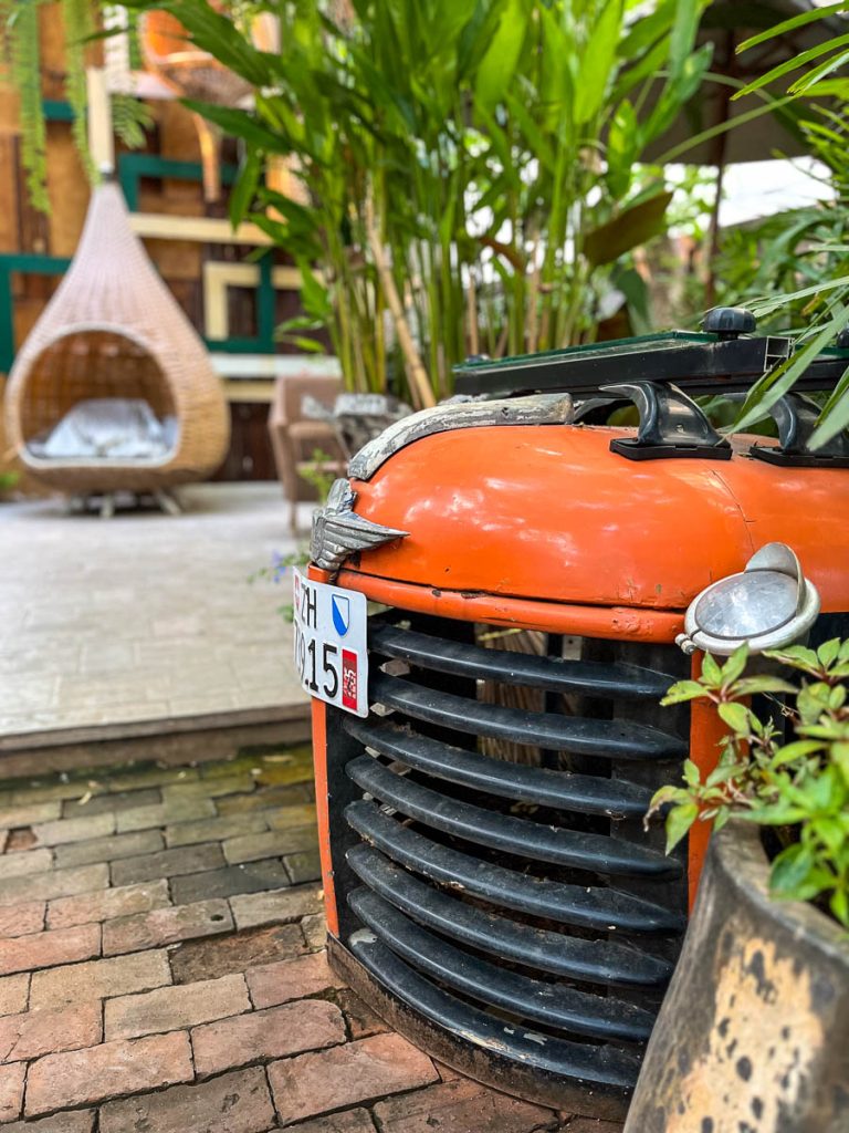 The Garden at Caramellow Cafe, Chiang Mai, Thailand