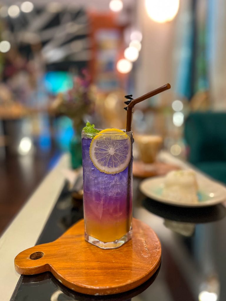 From the menu at Caramellow Cafe, Chiang Mai, Thailand