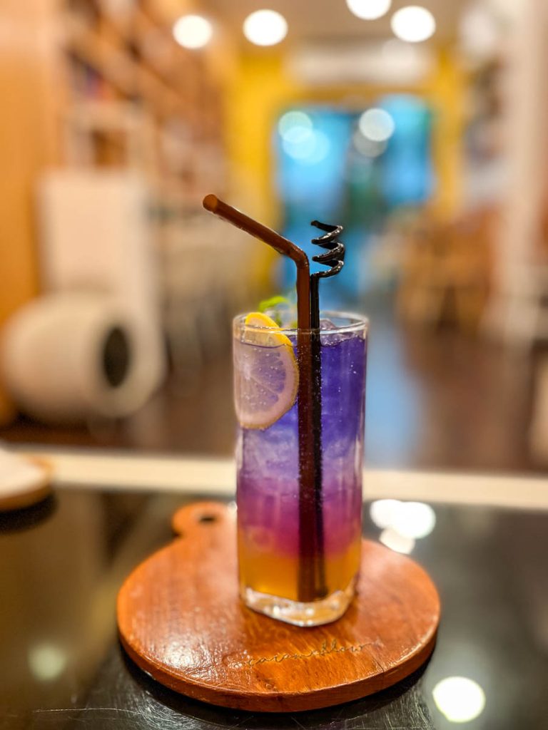 From the menu at Caramellow Cafe, Chiang Mai, Thailand