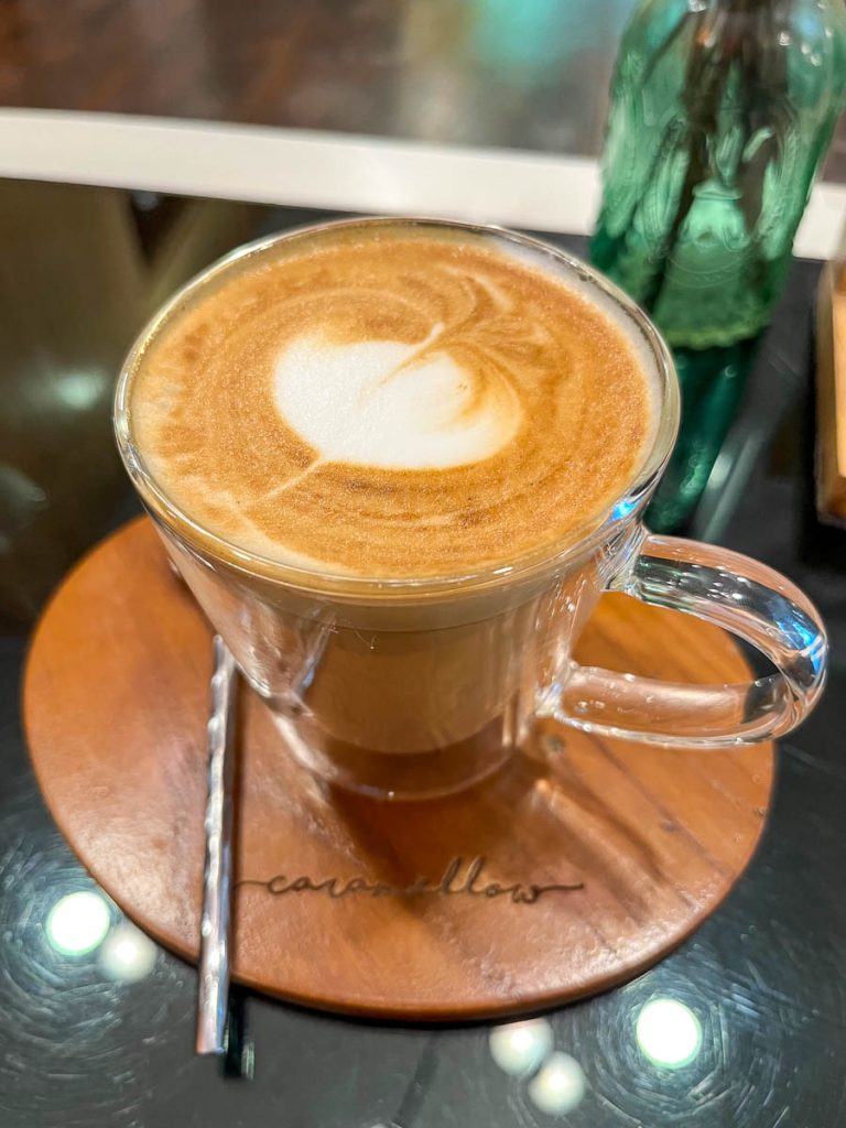 From the menu at Caramellow Cafe, Chiang Mai, Thailand
