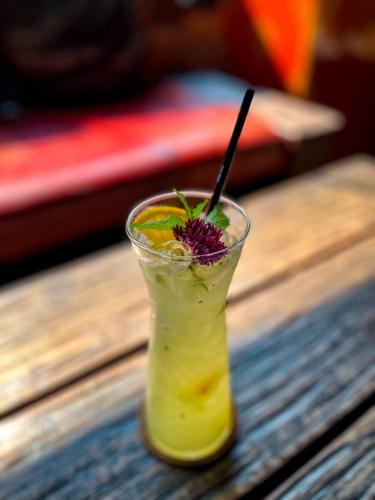 Fahtara Coffee's signature drink: The Fahtara Tropical