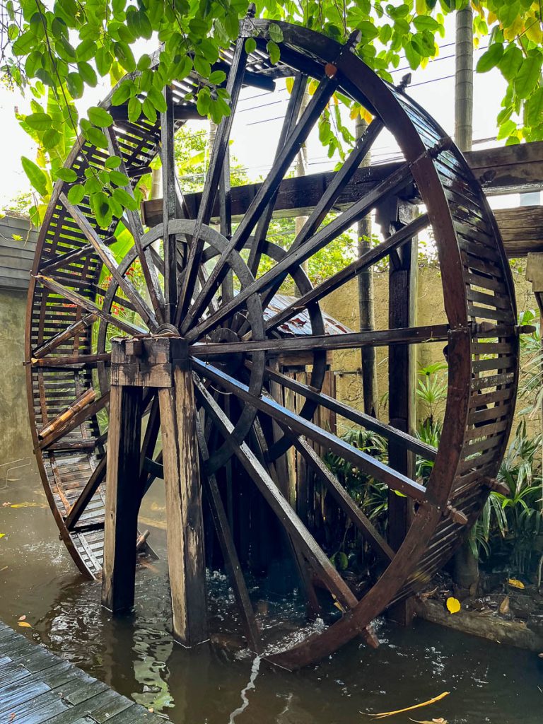 Outside at Fahtara Coffee, Chiang Mai, Thailand